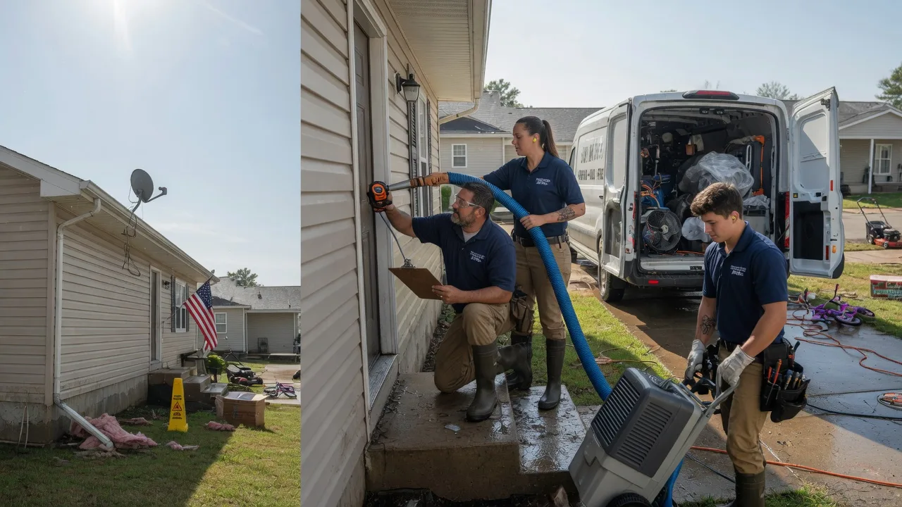 Ceiling Water Damage Restoration in Crandall, GA near me